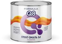 Эмаль алкидная (А) Formula Q8 3в1 по ржавчине