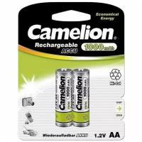 Аккумулятор перезаряжаемый Camelion R6 AA BL2 NI-CD 1000mAh 2 шт