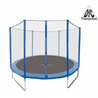 Батут DFC Trampoline Fitness 14ft наружн. сетка, синий (427см)(два короба)