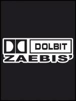 Наклейка на авто "DOLBIT ZAE*IS" 20х7 см