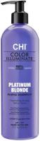 Шампунь для восстановления и оживления цвета волос Chi Color Illuminate Shampoo Platinum Blonde, 355 мл