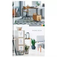 Телефонная книга OfficeSpace Офис. Own style, А5, 80 листов, серый