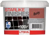 Добавка LITOKOL STARLIKE RUSTY (литокол старлайк русти), (красный металлик), 100г