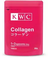 Коллаген KWC (Япония), морской гидролизованный коллаген, порошок 90г в фольгированной пачке / KWC Collagen