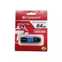 USB флешка 64Gb Transcend JetFlash 790W USB 3.1(TS64GJF790K)