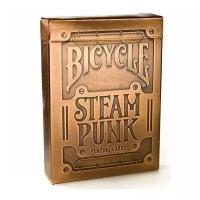 Игральные карты Bicycle SteamPunk / Стимпанк, золотые