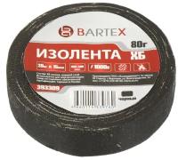 Изолента х/б Bartex чёрная, 80 г