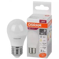 Лампа светодиодная LED Value LVCLP60 7SW/830 7Вт шар матовая E27 230В 10х1 RU OSRAM 4058075579804