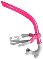 Трубка прямая для плавания Mad Wave Pro Snorkel, цвет Розовый (11W)