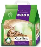 Комкующийся наполнитель Cat's Best Smart Pellets 5 кг/10 л