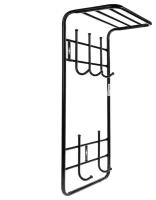 Вешалка настенная (NIKA Вешалка настенная ВПТ5 (ВПТ5/Ч черный))