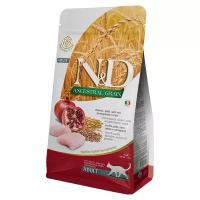 Сухой корм Farmina N&D Adult Low Grain низкозерновой для кошек курица и гранат 1,5кг