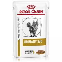 корм для кошек Royal Canin Urinary S/O, для лечения МКБ, с курицей (кусочки в желе)