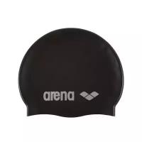 Шапочка Arena для плавания Arena Classic Silicone, -, черный, силикон