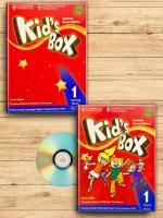 Kid's Box 1 комплект Учебник + рабочая тетрадь + диск