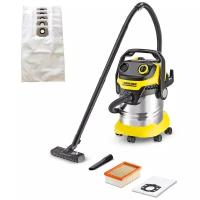 Хозяйственный пылесос KARCHER WD 5 Premium+5 мешков-пылесборников, 1100 Вт