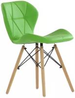 Стул Barneo N-42 Perfecto PU светло-зеленый, Eames style