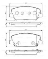 К-Т Дисков. Тормоз. Колодок Bosch арт. 0986495337