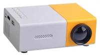 Мини проектор LED Mini Projector J9 желтый портативный переносной, LED Projector
