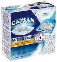 Комкующийся наполнитель Catsan Active Fresh (5 л)