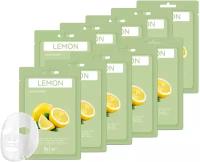 Yu.R - Маска для лица с экстрактом лимона YU.R ME Lemon Sheet Mask, 25 г - 10 мл