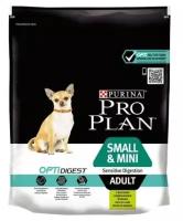 Purina Pro Plan Сухой корм для взрослых собак малых пород с чувствительным пищеварением с ягненком (Sensitive Digestion) 12278061 | Sensitive Digestion 0,7 кг 19673 (2 шт)