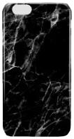 Чехол панель-крышка-накладка MyPads из тончайшего и прочного пластика для iPhone 6/ 6S 4.7 (Айфон 6 / 6С) с рисунком под мрамор черного цвета