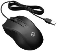 HP Мышь HP 100 черный оптическая USB