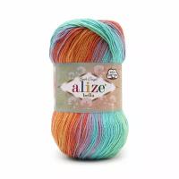 Пряжа для вязания ALIZE 'Bella Batik 100', 100г, 360м (100% хлопок) (4530), 5 мотков