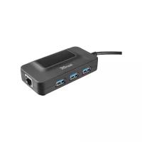 USB-хаб 20789 Trust Oila 3xUSB 3.0 с портом Ethernet