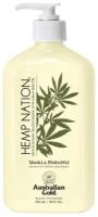 Увлажняющий лосьон для тела Australian Gold Hemp Nation Vanilla Pineapple (535 мл) ванильный ананас, 24 часа увлажнения