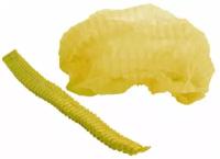 Шапочка одноразовая Шарлотта (желтая), 100 шт