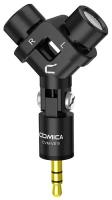 Микрофон стерео X/Y CoMica VS10 для камер и GoPro