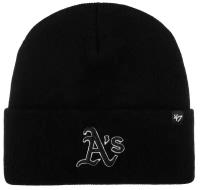 Шапка 47 BRAND арт. B-HYMKR18ACE Oakland Athletics MLB (черный / белый), размер ONE