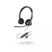 Plantronics (Poly) Poly Blackwire 3320 Microsoft USB-A [214012-01] - Проводная гарнитура MS Teams