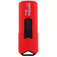 Флешка SmartBuy Stream USB 3.0 32 ГБ, 1 шт., красный