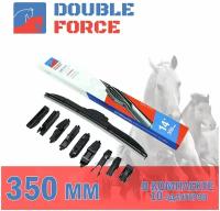 Щетка стеклоочистителя гибридная Double Force 350 мм (14") артикул DFHY14