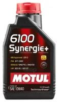 MOTUL Motul 10w40 (1l) 6100 Synergie+_масло Моторное! Полусинт Api Sl/Cf, Acea A3/B4