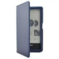 Чехол-обложка MyPads для PocketBook 650 Limited Edition / PocketBook 650 Ultra закрытого типа синий