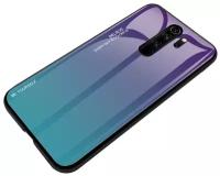 Чехол-бампер Чехол.ру для Vivo V9 Youth/ Vivo Y85/ Vivo V9/ Vivo Z1 стеклянный из закаленного стекла с эффектом градиент зеркальный блестящий перел