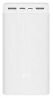 Внешний аккумулятор Xiaomi Mi Power Bank 3 30000 mAh (PB3018ZM) белый