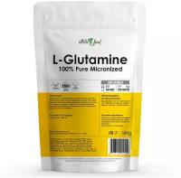 Аминокислоты Глютамин в порошке Atletic Food 100% Pure Glutamine Micronized - 300 грамм, натуральный (30 порций)