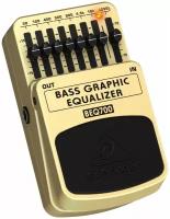 Behringer BEQ700 Bass Graphic Equalizer педаль эффектов