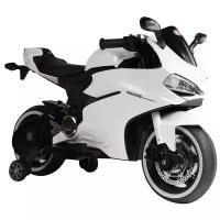 RiverToys Мотоцикл Moto А001АА, белый