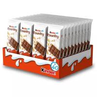 Шоколад Kinder Chocolate молочный со злаками, 23.5 г, 40 шт. в уп