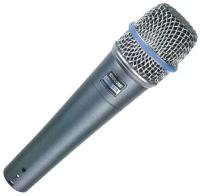 Shure beta 57a динамический инструментальный микрофон shure, суперкардиоида