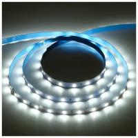 Светодиодная лента 12V 4.8W/m холодный 6000К 60Led/m smd3528 IP20 Ecola PRO (уп 5 м)