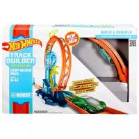 Hot Wheels Игровой набор Конструктор трасс Петля с ускорителем, GLC90