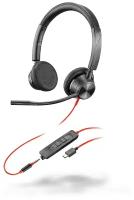 Наушники Plantronics Poly Blackwire 3325 USB-A