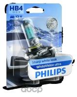 Лампа Hb4 9006 Whitevision Ultra B1 9006wvub1 00539728 Philips арт. 9006WVUB1